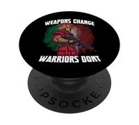 Legionario romano con arma moderna - Roma SPQR PopSockets PopGrip Adesivo