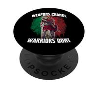 Legionario romano con arma moderna - Roma SPQR PopSockets PopGrip Adesivo