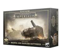 Legions Imperialis Medusa and Basilisk Batteries
