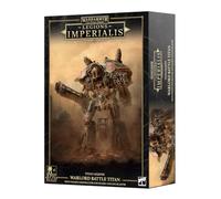 Legions Imperialis Warlord Titan con distruttore Volkite e blaster macro-gatling - miniatura in plastica per Legioni Imperialis & Adeptus Titanicus
