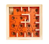 Legna conoscenza della mano Formazione Perla Maze Puzzle Giocattoli Per Ragazzi Ragazze Migliorato Pensiero Logico E Pazienza Imparare Regalo Legno Equilibrio Gioco Da Tavolo
