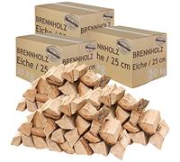 Legna da Ardere 5-500 kg Per Stufa e Camino Braciere Griglia Cestello per il Fuoco Ceppi 25 cm quercia flameup, Numero:90 kg
