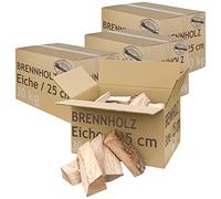 Legna da Ardere 5-500 kg Per Stufa e Camino Braciere Griglia Cestello per il Fuoco Ceppi 25 cm quercia flameup, Numero:120 kg