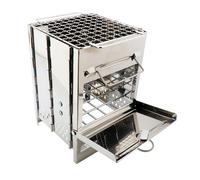 Legna da ardere pieghevole Fornello da campeggio Griglia da esterno per