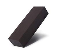 Legname di Legno di Ebano, 12 * 4 * 2.5 Legname di Ebano Nero Manico in Legno Piastra per Manico Materiale Fai da Te per Strumenti Musicali Strumenti Leve Cambio 3X6