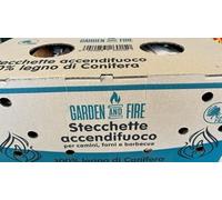 Legnetti accendifuoco 100% legno di conifera accendifuoco per camini, forni e barbecue da kg 2,5