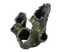 Legni per Acquario, Acquario Legni per Acquario Grotta per Acquario con Fori Tronco d'albero Cavo Accessori per Acquario Riparo per Ceppo d'albero per la Decorazione 'albero