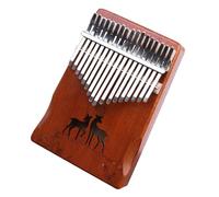 Legno 17 Tasti Piano Kalimba Bambini Adulti Kalimba 17 Tasti Piano Piano Dito Marimba Strumento Musicale per Gli amanti della Musica