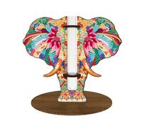Legno a farfalla a farfalla dipinto di diamante vaso di fiori di pittura diamante ornamenti da tavolo kit 5d diamanti diamanti decori da tavolo for decorazioni for ufficio (SGHP01)