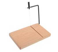 Legno Affettatrice Manuale per Formaggio con Filo Acciaio | Taglio Preciso e Spessore Uniforme, Base Antiscivolo, per Prosciutto e Verdure Morbide in Casa