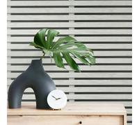 Legno Asticelle Boiserie Parati FD43219 Grigio & Nero Realistico 3D Effetto