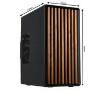 Legno Design windows 11 PC Workstation4u amd 3000G+16GB ram+ 500GB SSD + Wifi