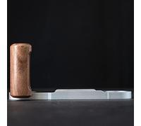 Legno di legno L mano Grip Holder Per LEICA M7 M6TTL M6 M4P M4-2 M4 M3 M2 M1 MP MA MD MD2 Fotocamera Lega di Alluminio Piastra di Base