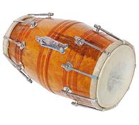 Legno di mango Dholak tamburi ~ Bolt Tuned ~ Dholaki Yog ~ Hand made Indan ~ free GigBag, chiave