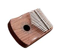 Legno Di Noce 17/21 Tasti Strumento Musicale Popolare Africano Pianoforte A Pollice Kalimba Pianoforte A Forma Di U Kalimba Strumento Musicale (Color : 17 Keys)