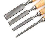 Legno durevole 4 pezzi Utensili intaglio in legno Utensili carpenteria Scalpello in legno anticorrosione per la lavorazione del legno