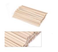 Legno Fai Da Te Bastoncini di legno rotondi da 3-14 mm for fai da te, artigianato in legno, leve del cambio, pioli, bastoncini for realizzare torte(3x300mm-50pcs)