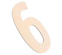 Legno Grande da Decorare per Pittura Fai da Beige | Ornamento Grezzo, Adatto per Ufficio e Progetti Creativi, Si Può Incollare, Dipingere o Tingere