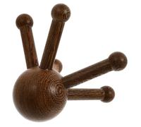 Legno Massaggiatore Testa a Cinque Artigli Beige per Cuoio Capelluto | Finitura Liscia e Arrotondata, Uso Manuale Pratico, per Rilassare Mente e Muscoli in Modo Confortevole
