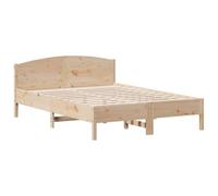 Legno Massello di Pino Non Trattato Rustico Naturale 140x200 cm