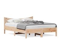 Legno Massello di Pino Non Trattato Stile Rustico con Doghe Naturale