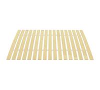 Legno massello di pioppo pieghevole compatto 17 doghe 100x200 cm