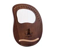 Legno Mogano Lyre 19 corde Arpa Strumento musicale Principianti Arpa String Instrument (colore: 3)