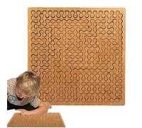 Legno per bambini Adulti, ROM Puzzle Piastra | Giocattoli di stress, Shopping, Abilità motorie Fini, Giochi educativi, rompe Teste infantili