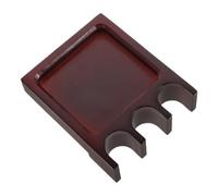 Legno Porta Stecche da Biliardo a Tre Scomparti da Tavolo | Design Compatto da Tavolo, Facile da Montare e Rimuovere, per Sala Biliardo e Area Giochi