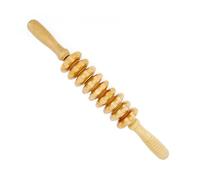 Legno Roller Massaggio Terapia Strumento Per Cellulite Trigger Punto Palmare