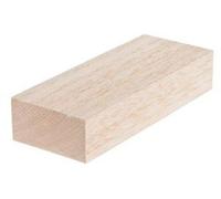 Legno Striscia - 2pcs X 2.5cm Spesso X 5.1cm Largo X 91.4cm Lungo - Gratis UK
