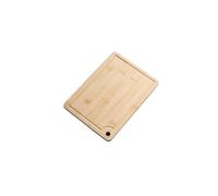 Legno Tagliere da Cucina Tagliere in bambù in legno massello multifunzionale for uso domestico in Set di taglieri for scongelamento Molo for verdure Piccolo piatto for(Round hole model 28 * 20 * 1)