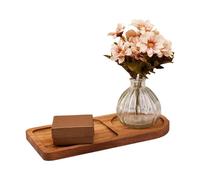 Legno Tray | Aesthetic Rustic Divided Display,Ottomano Tray Divided Serving Platters | for Kitchen Bedroom Living Room Restaurant Food Charcuterie Cheese Fruit Snack Breakfast