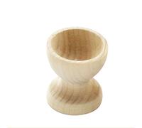 Legno Uovo Holding Tazza Porta Uova di Pasqua Artigianato Incompiuto Disegno Modello Pa Uova Plastica