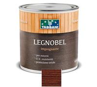 Legnobel Impregnante a Solvente Vernice per Legno Tassani 1 Lt - Varie Colorazioni (Mogano)