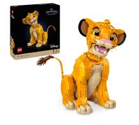 LEGO ǀ Disney Giovane Simba, Re Leone, Modellino da Costruire per Adulti con Fig