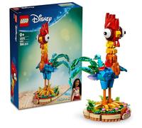 LEGO ǀ Disney Oceania 2 Heihei Giocattolo da Costruire - Gioco con Animale da Esposizione con Supporto, Testa Girevole, Ali, Piume e Coda Mobili - Regalo di Compleanno per Bambine da 9 Anni - 43272