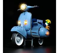 Lego 10298 Vespa 125 - Set di luci a LED, compatibile con kit modello Vespa, giocattolo decorativo per adulti