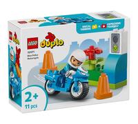LEGO 10471 DUPLO - Motocicletta blu della Polizia LEGO