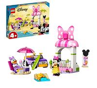 LEGO 10773 Disney Mickey and Friends La Gelateria di Minnie, Macchina Giocattolo con 2 Minifigure e Mattoncini, Giochi per Bambini e Bambine dai 4 Anni