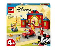 Disney Autopompa e caserma di Topolino e i suoi amici - 10776, Giochi di costruzione Set da costruzione, Ragazzo/Ragazza, 4 anno/i, Plastica, 144 pz, 485 g
