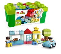 LEGO 10913 DUPLO Classic Brick Box Building Set with Storage, Toy Car, Number Br