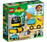 LEGO DUPLO 10931 - CAMION E SCAVATRICE CINGOLATA