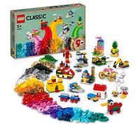 LEGO 11021 Classic 90 Anni di Gioco, Scatola con Mattoncini Colorati per 15 Mini Costruzioni di Modelli Iconici come un Treno Giocattolo, Giochi per Bambini dai 5 Anni