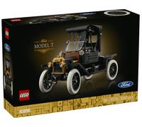 LEGO Icons Ford Model T - Modello di Auto Retrò per Adulti - Set da Collezione con Tetto in Tessuto, Ruote Alte e Parabrezza Apribile - Regalo Fai da Te per gli Appassionati di Veicoli Classici 11376