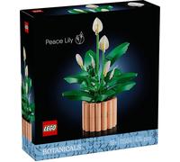 LEGO Botanicals Spatifillo - Set per Adulti di Piante Artificiali con Vaso - con Fiori Bianchi Finti e Boccioli - Decorazione di Casa o per la Camera da Letto - Idea Regalo Fai da Te per Donne - 11504