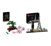 LEGO 21044 Architecture Parigi, con Torre Eiffel e Museo del Louvre, Modellismo