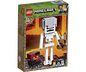 LEGO 21150 Minecraft Maxi-Figure dello Scheletro con cubo di Magma