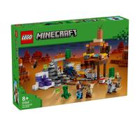 LEGO Minecraft The Badlands Mineshaft - Giocattolo per videogiochi, set di esplorazione mineraria con minifigure Minecraft, regalo di compleanno per ragazzi e ragazze, giocattolo Minecraft per bambini