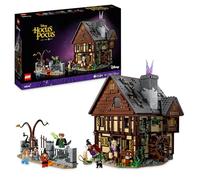 LEGO 21341 Ideas Disney Hocus Pocus: il Cottage delle Sorelle Sanderson, Kit Modellino di Casa da Costruire, Collezione per Adulti con 6 Minifigure e Accessori, Regalo di Halloween per Donne e Uomini